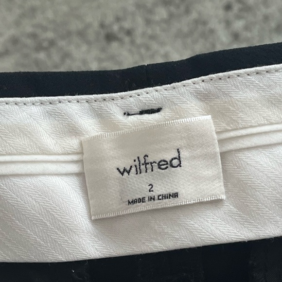 Aritzia Wilfred Carrot Pant Black Business Casual Formal Office Work Trouser Sz2 - Picture 11 of 14